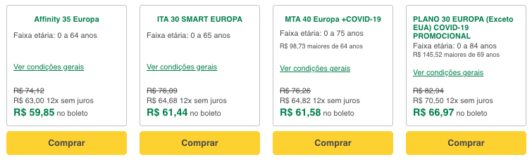 melhor seguro viagem portugal