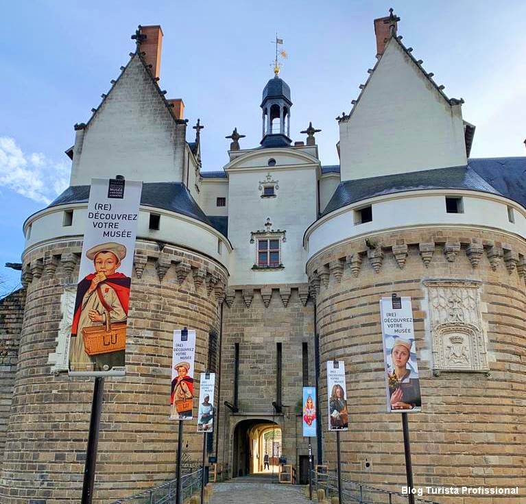 castelo em Nantes França