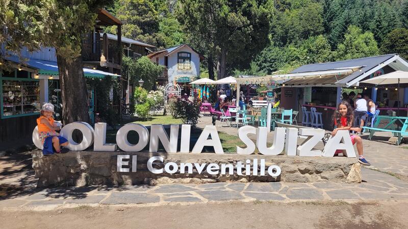 Colonia Suiza em Bariloche o verão