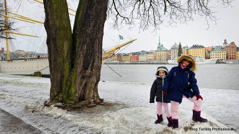 crianças em Estocolmo