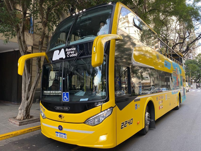 ônibus turístico em buenos aires