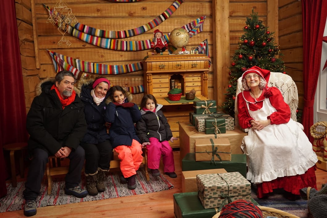 Encontro com a Mamãe Noel em Rovanieme