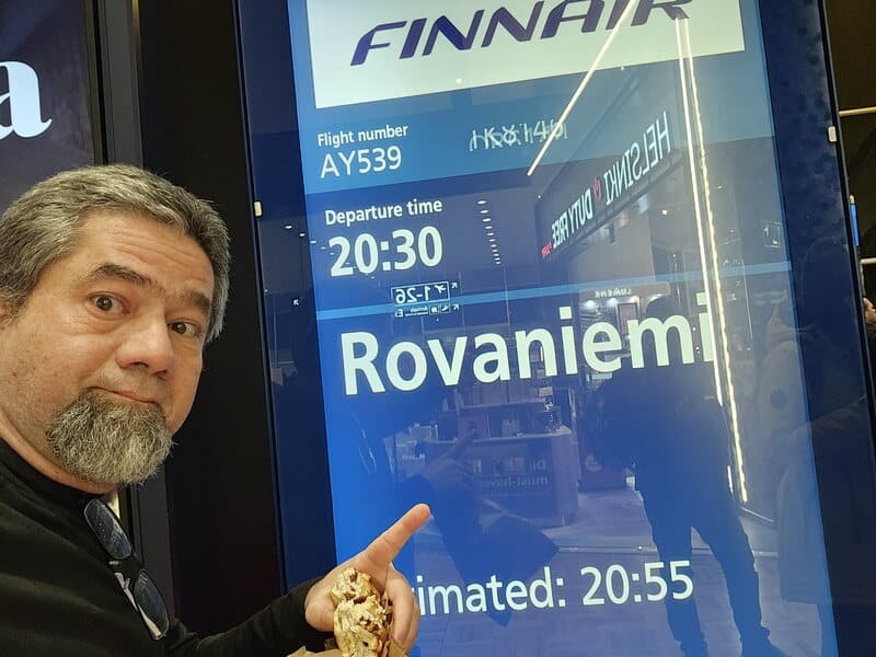 como chegar em Rovaniemi