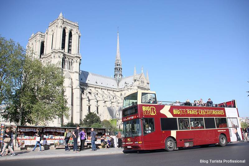 ônibus turístico paris