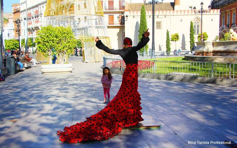 turista profisisonal em sevilha