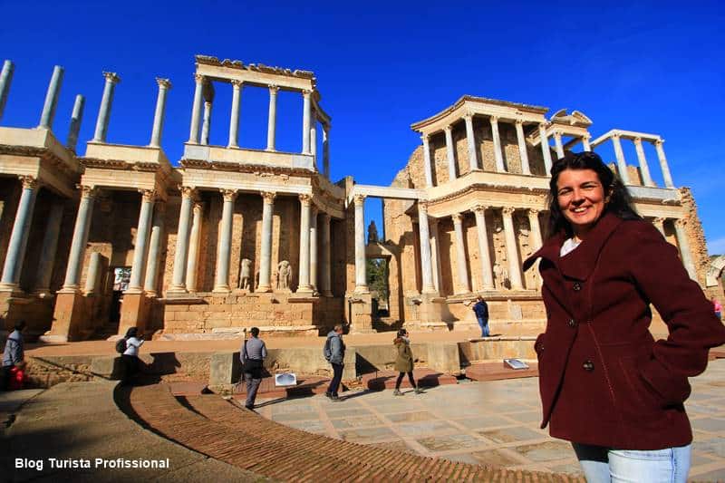 Teatro Romano de Mérida na Espanha