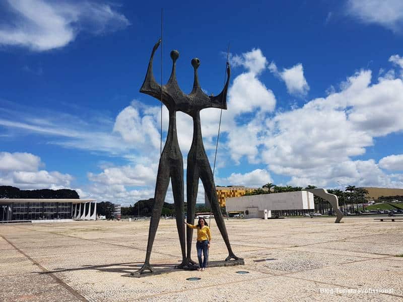 Pontos turísticos em Brasília