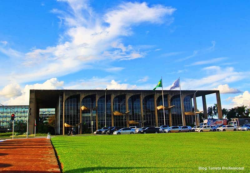 Palácio da Justiça, um dos pontos turísticos em Brasília