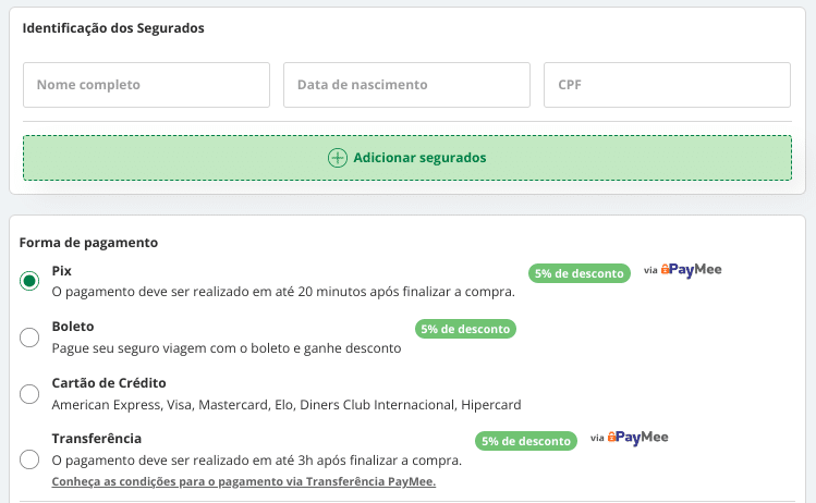 seguro viagem para o chile