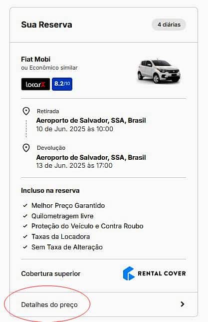 como alugar um carro na localiza