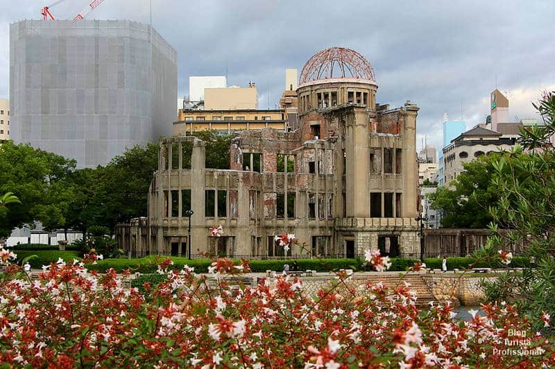 visitando Hiroshima em nossa viagem para o Japão