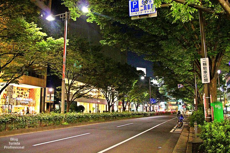 rua Ometosando em Harajuku, tóquio
