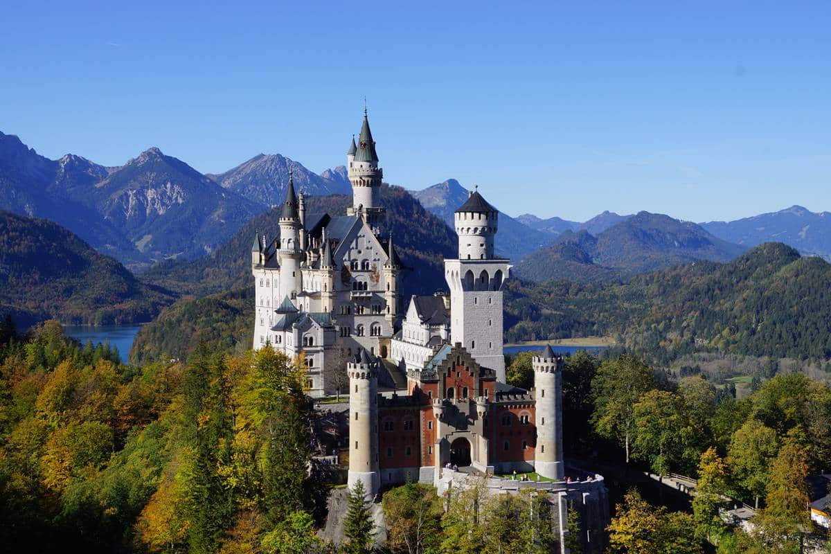 bate e volta de munique para o Castelo de Neuschwanstein