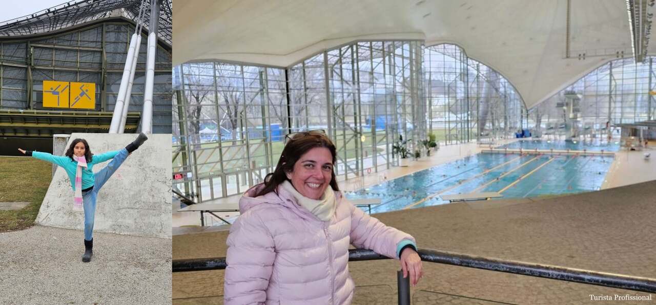 Pavilhões de esportes no Olympiapark