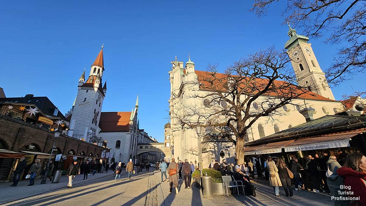 Viktualienmarkt - mercado de munique