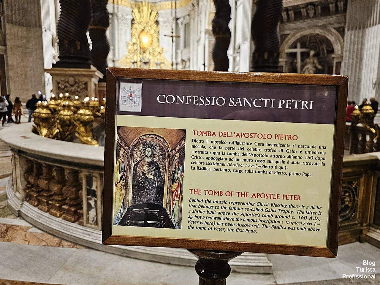túmulo de são pedro no vaticano